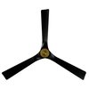 Modern Forms Torque 3-Blade Smart Ceiling Fan 58in Satin Brass/Black with Remote Control FR-W2204-58
